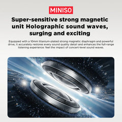 MINISO MS106 Bluetooth-6.0-Kopfhörer Schwarz - 4