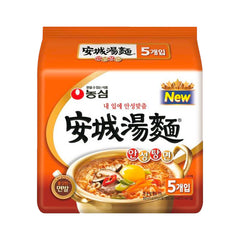 NONGSHIM Ansungtangmyun Instant-Ramen 5 × 125 g