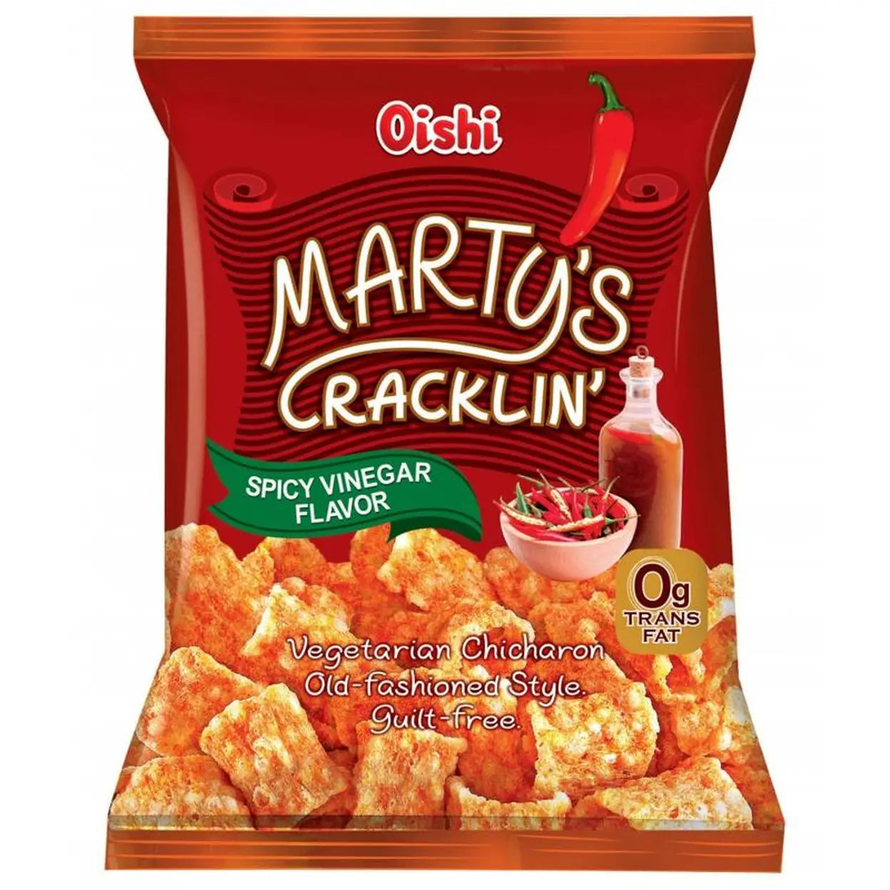 OISHI Marty's Cracklin' Spicy Vinegar 90 g