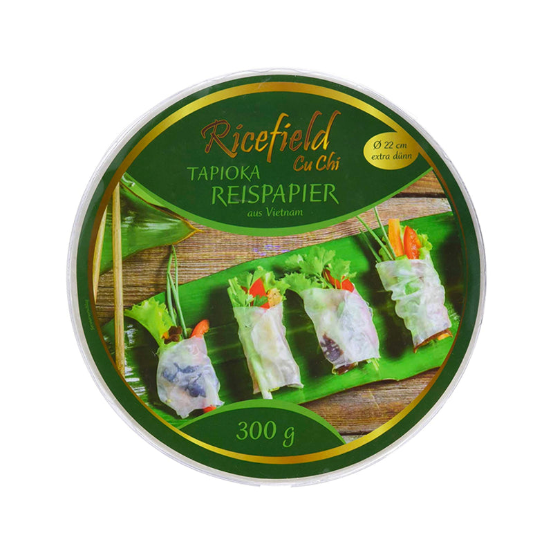 RICEFIELD Reispapier rund Ø 22 cm 300 g