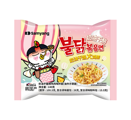 SAMYANG Buldak Cream Carbonara Ramen 140 g