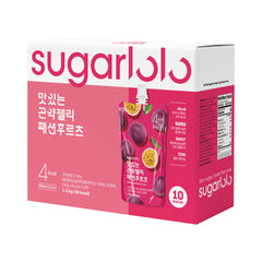 SUGARLOLO Konjak-Gelee – Passionsfrucht Multipack 10 x 150 g