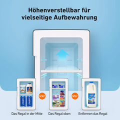 Tragbarer Mini-Kühlschrank und Wärmer 6 l, 2. Generation - 4