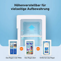 Tragbarer Mini-Kühlschrank und Wärmer 6 l - 3