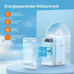 Tragbarer Mini-Kühlschrank und Wärmer 6 l - 4