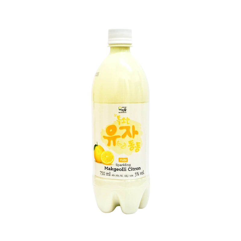WOORISOOL Makgeolli 3% – Yuja mit Pfand 750 ml