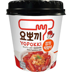MHD:12.01.2025 Young Poong Yopokki Reiskuchen Tasse Kimchi 115 g