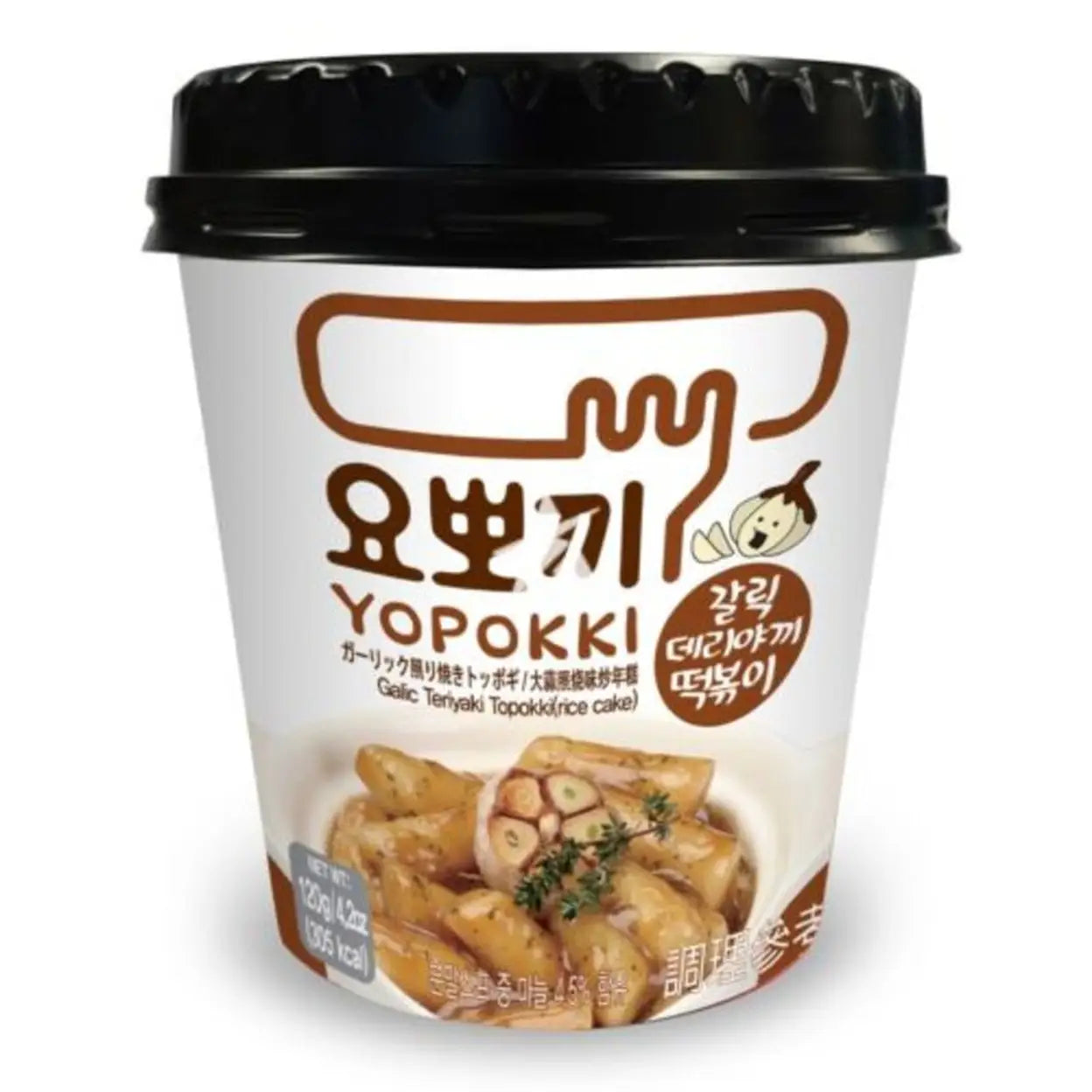 YOUNGPOONG Yopokki Tteokbokki Knoblauch-Teriyaki 190 g