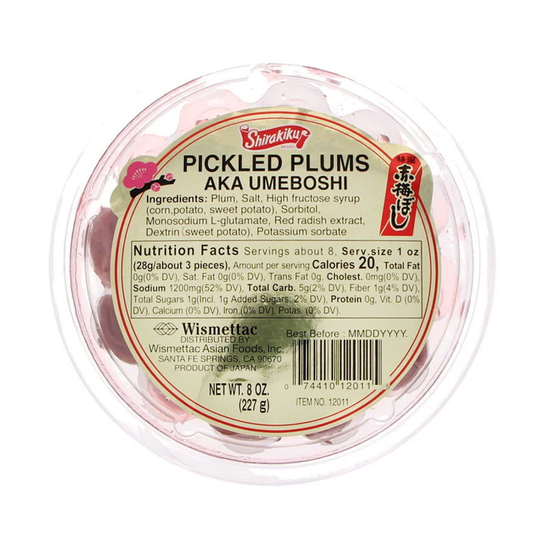 SHIRAKIKU Aka Umeboshi - Eingelegte Pflaumen