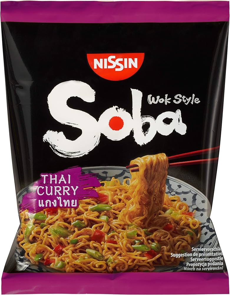 MHD:11.2023 Nissin Soba Thai Fried Noodles 109g
