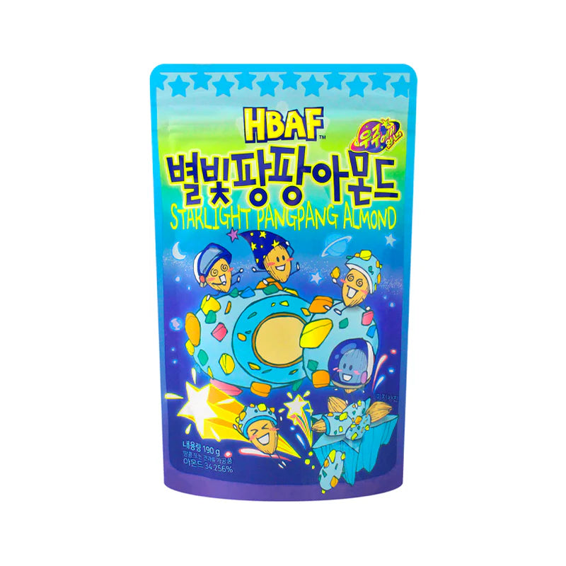 MHD:06.06.2025 HBAF Starlight PangPang Mandeln Mandeln mit Sodageschmack  190g