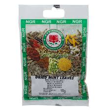 MHD:31.12.2025 NGR DRIED MINT LEAVES 10G