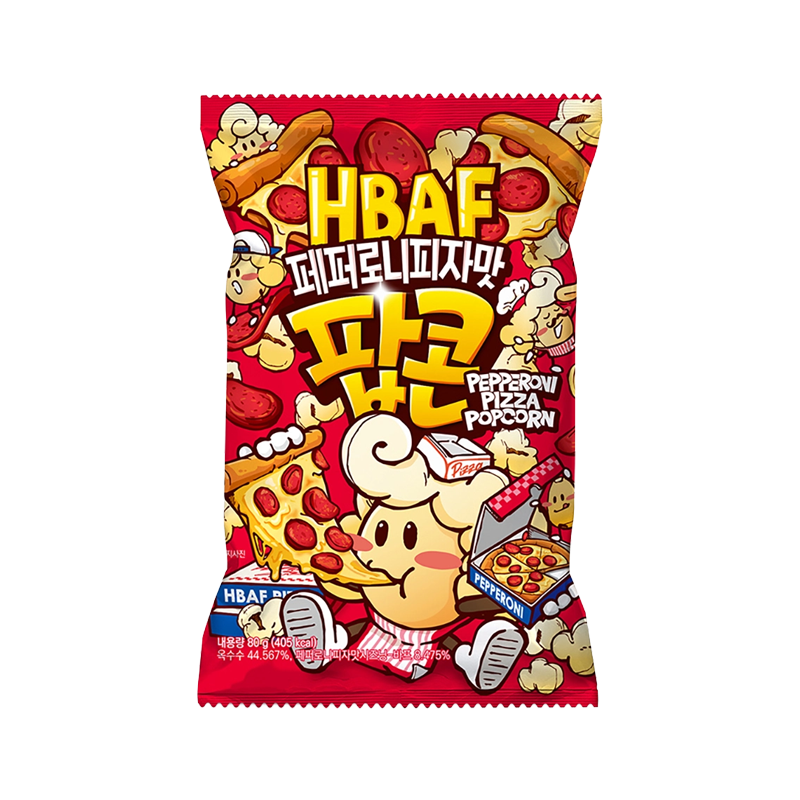 HBAF Pizza-Geschmack Popcorn  80g