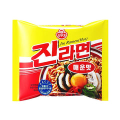 MHD:12.08.2023 OTTOGI Jin Ramen - Spicy Instant Noodle Soup - Spicy 120g