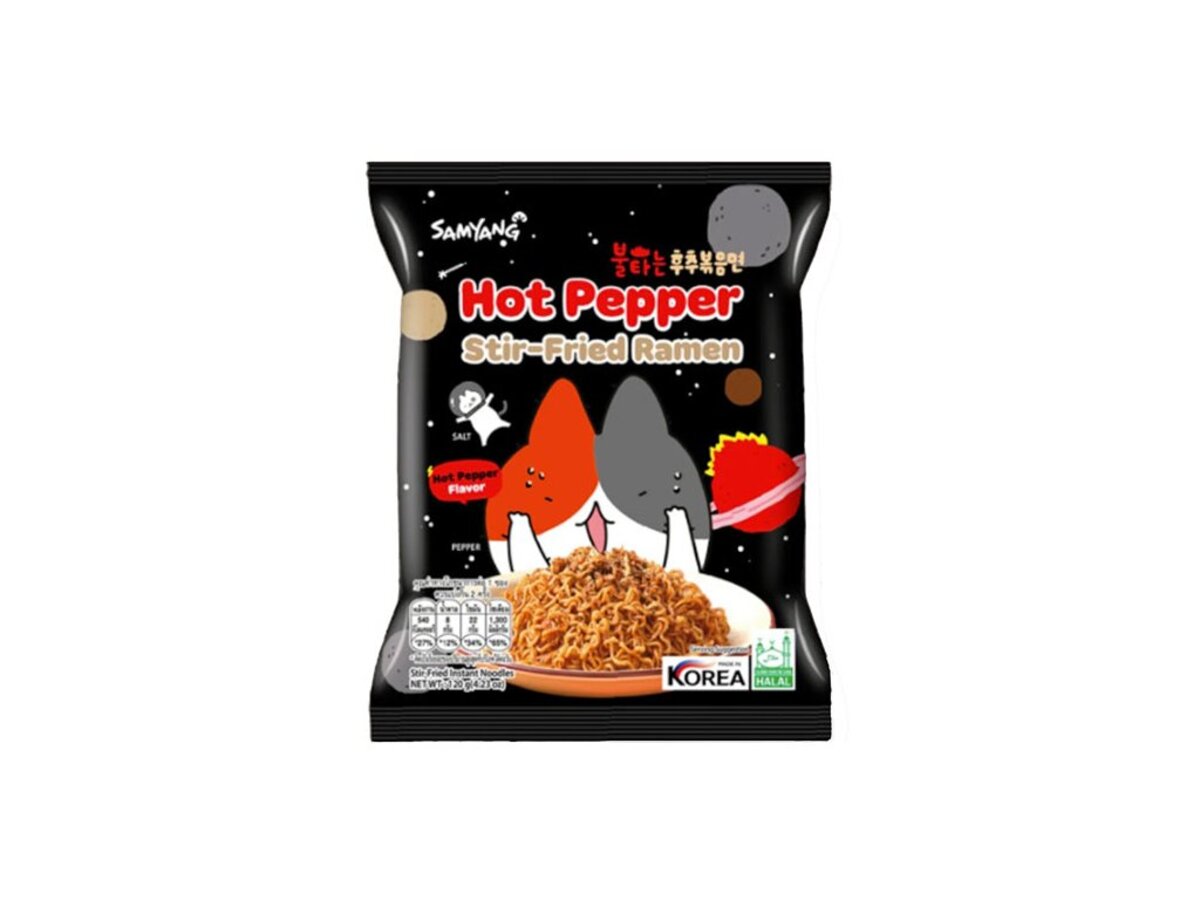 MHD:26.12.2024 Samyang Hot Pepper Stir Fried Ramen 120 g
