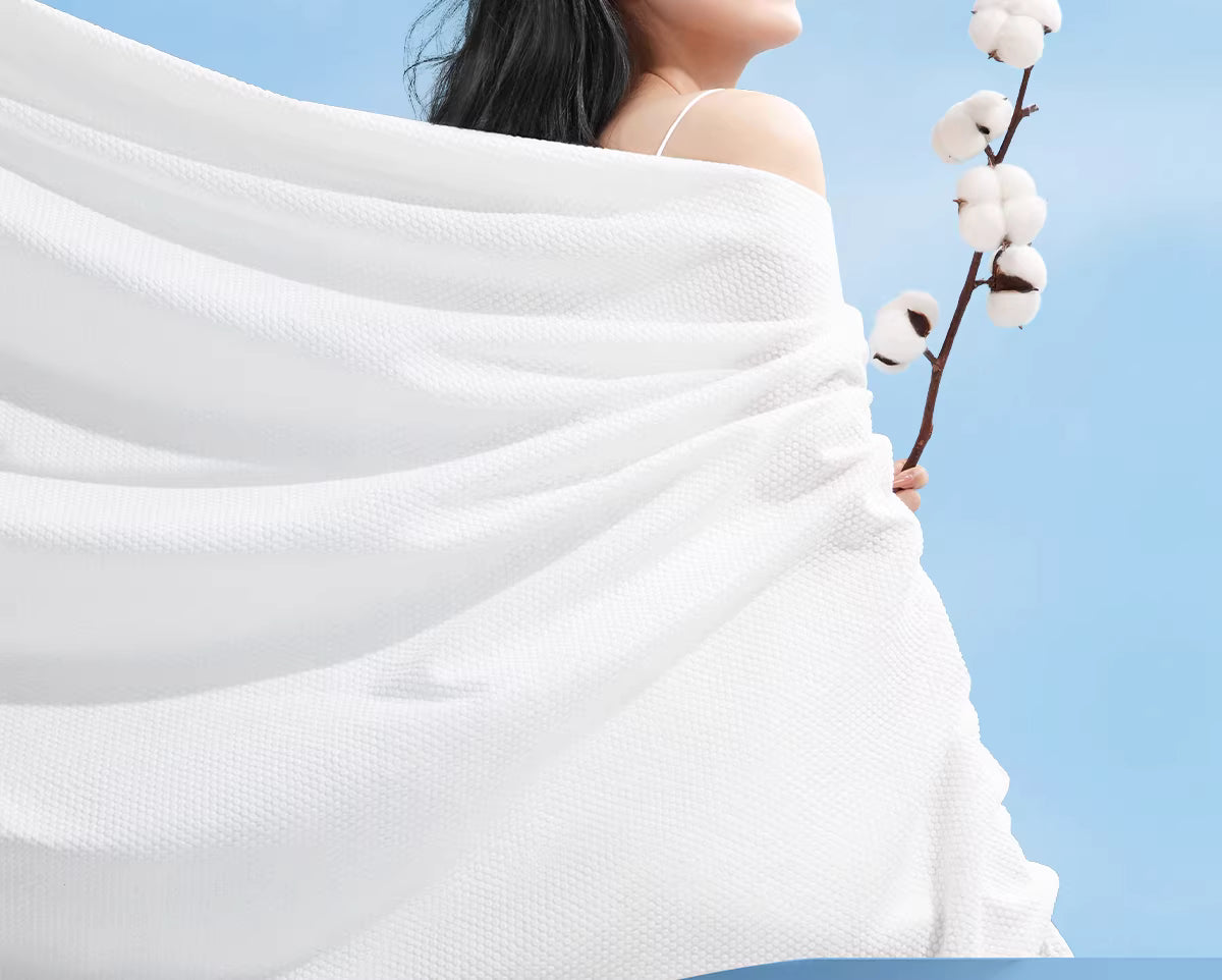 Badigo Reise-Kompressionstücher, Einweg, Extra Dick – 5 Stück