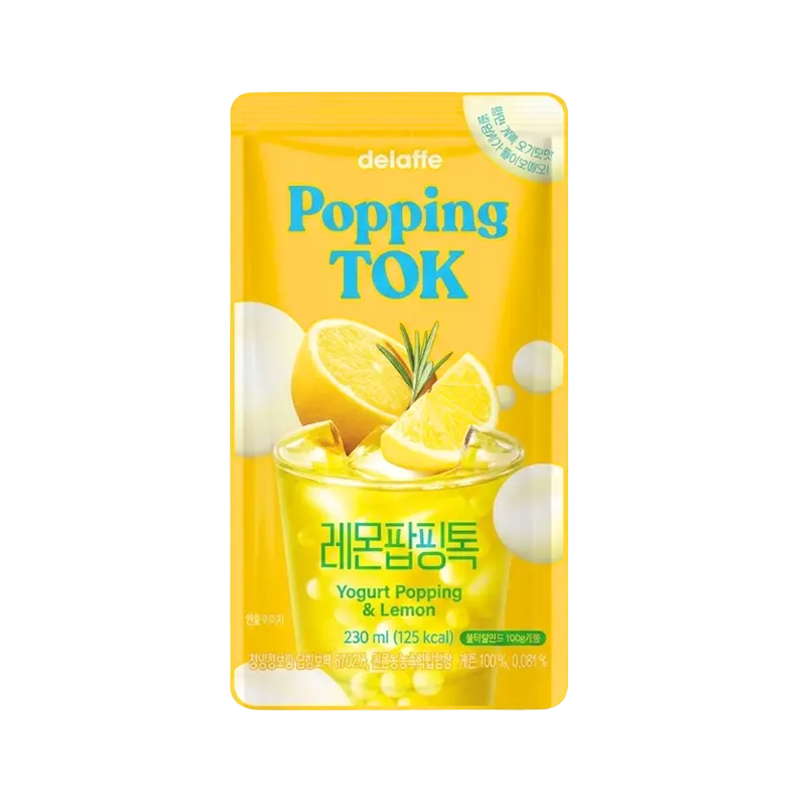 CU DELAFFE Zitronen-Limonade Popping Tok 230ml