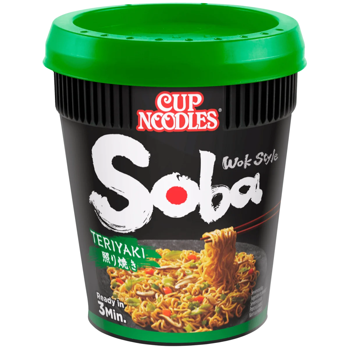 MHD:06.2024 Nissin Cup Noodles Soba Teriyaki 90g