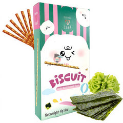 Tokimeki Keksstange Pikant Wasabi Algen 40g