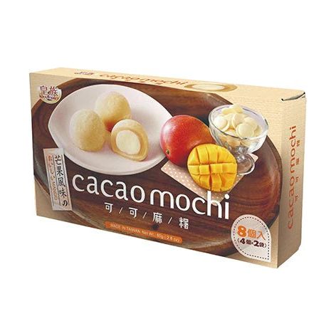 MHD:10.10.2024 Royal Family Halal Mango Cacao Mochi 80g