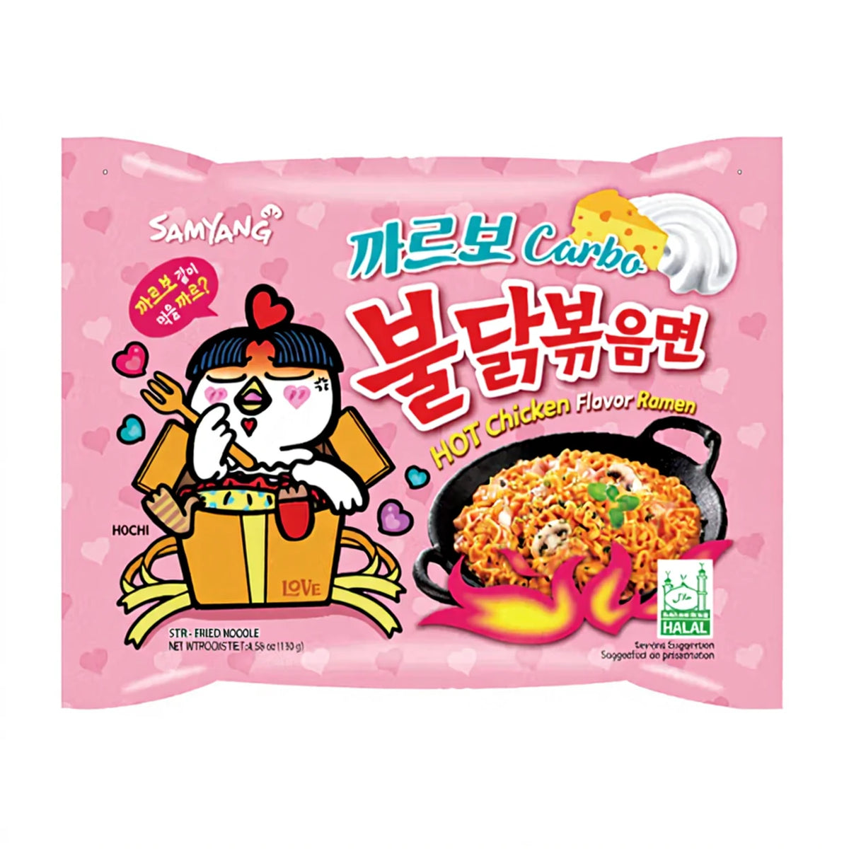 Samyang Buldak Hot Chicken Ramen Carbonara 130g
