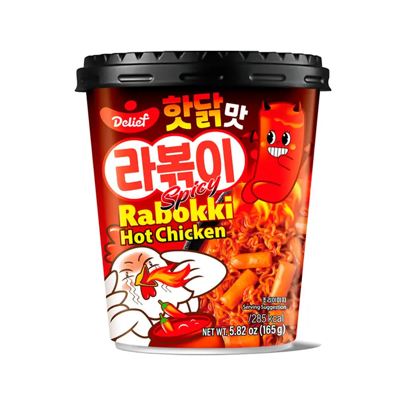 Delief Scharfer Hähnchengeschmack Rabokki 165g