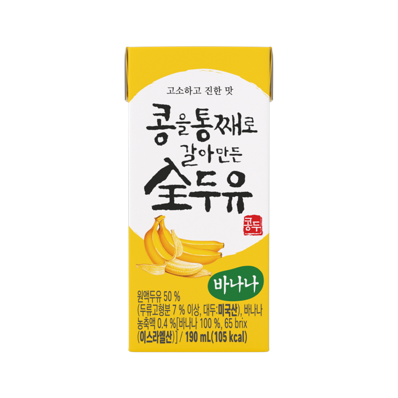 HANMI Sojamilch mit Bananengeschmack  190ml
