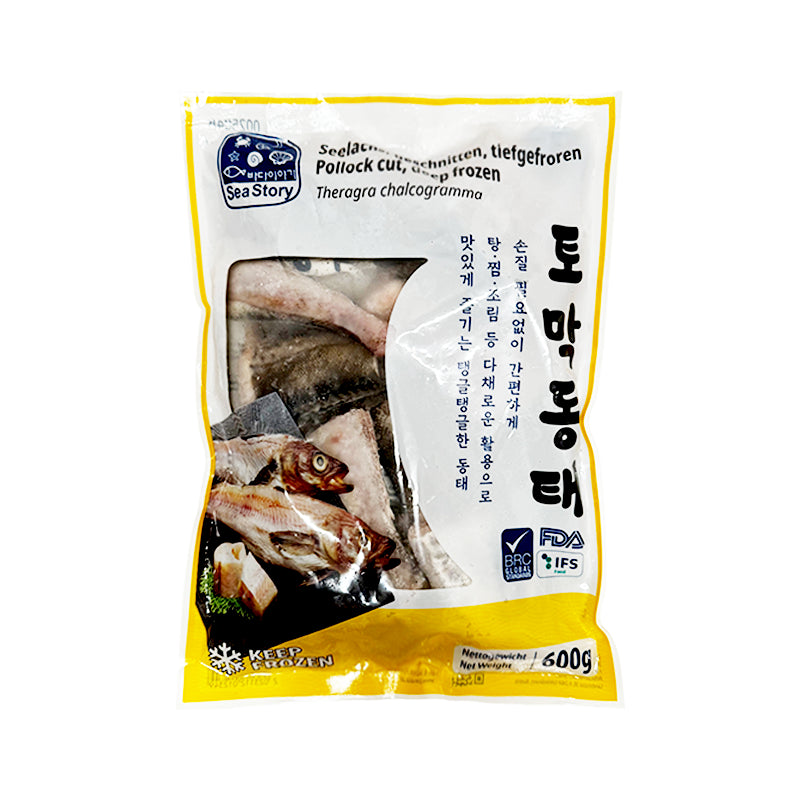 SEA STORY Gefroren Pollack geschnitten