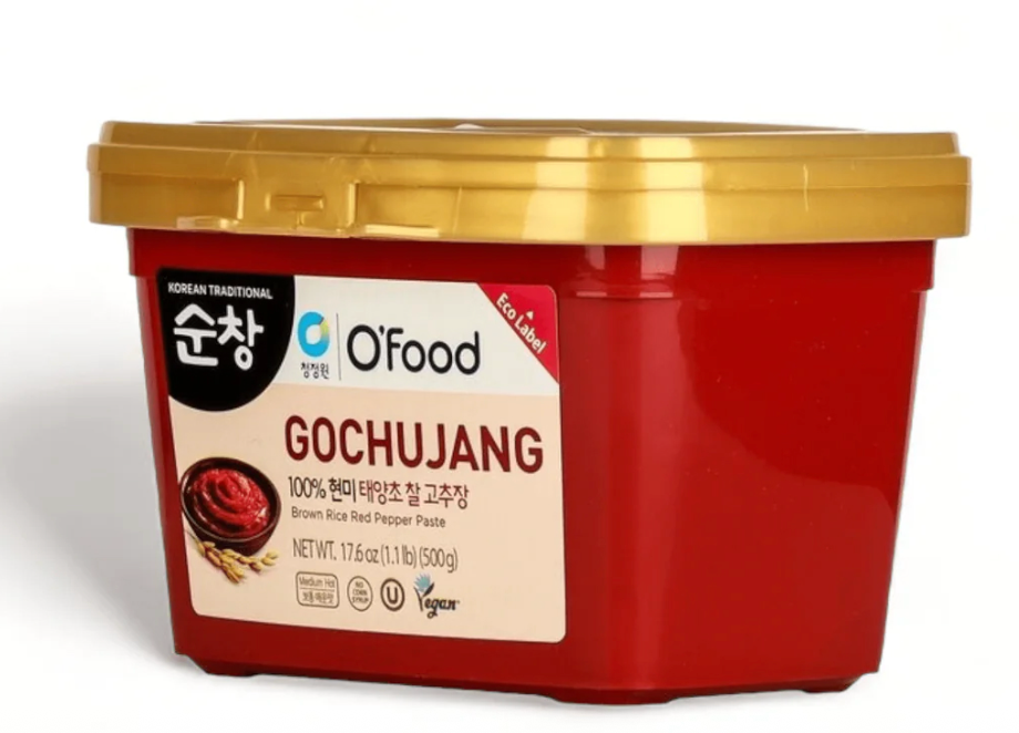 MHD:22.08.2024 O’food GOCHUJANG Brown Rice REd Papper Paste – Salce Koreane me Spec djegës dhe Oriz kaf 500g