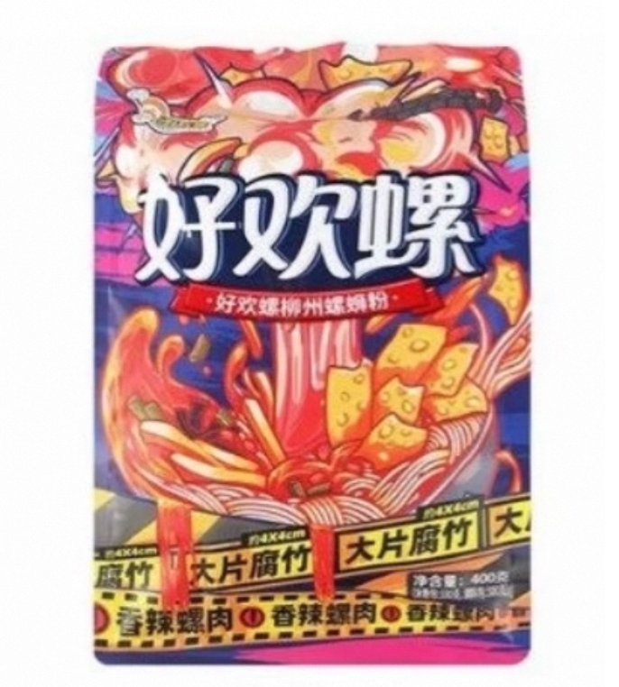 MHD:02.03.2023 Haohuanluo Liuzhou Snail Rice Noodles – Spicy Plus (400 g)