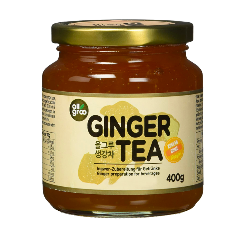 MHD:28.03.2024 ALLGROO Ginger Tea 400g