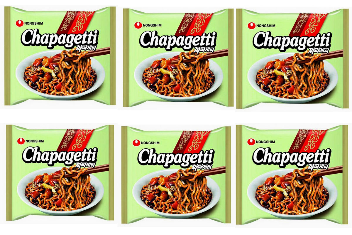 Nongshim Instant-Nudelsuppe Chapagetti 6 x 140g