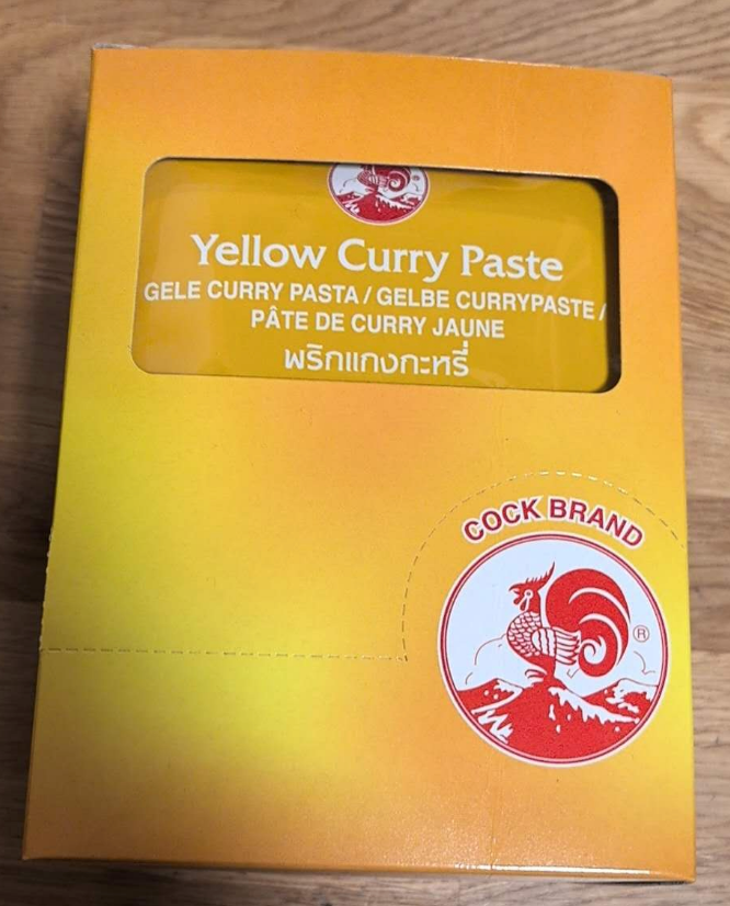 MHD: 06.07.2025 - COCK Curry Paste Yellow 10 x 50 g