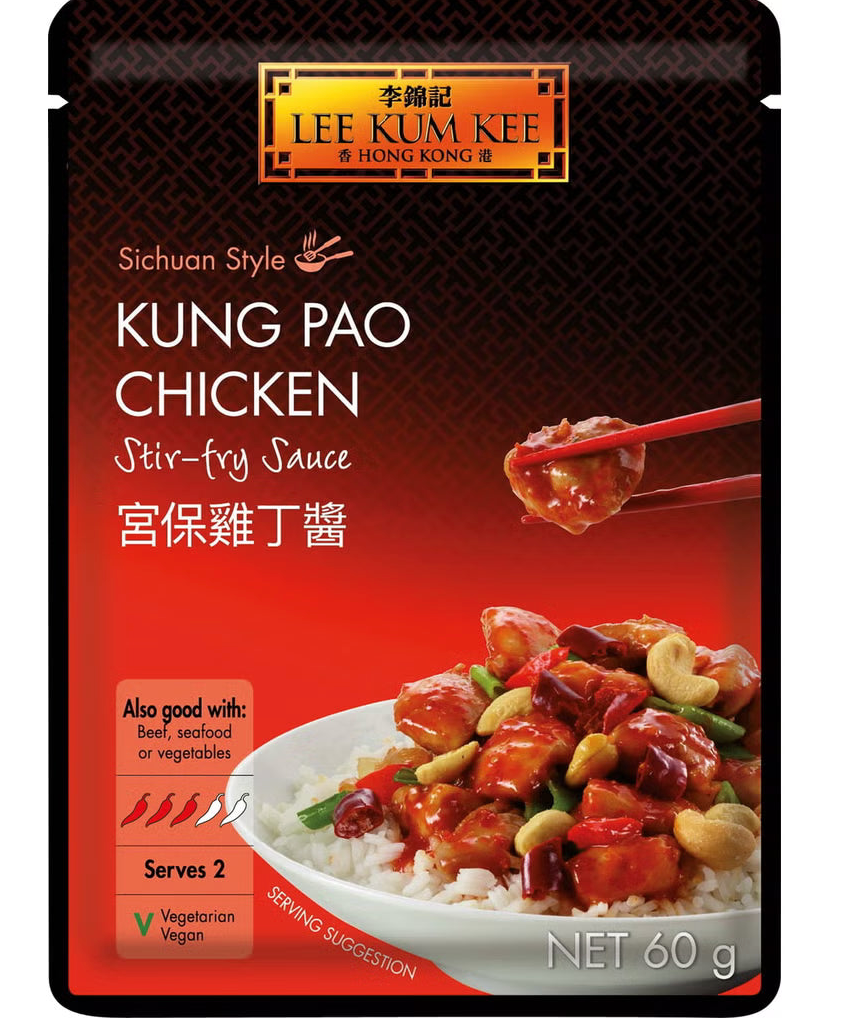 MHD:13.08.2024 LEE KUM KEE Kung Pao Chicken Stir-fry Sauce, 60 g