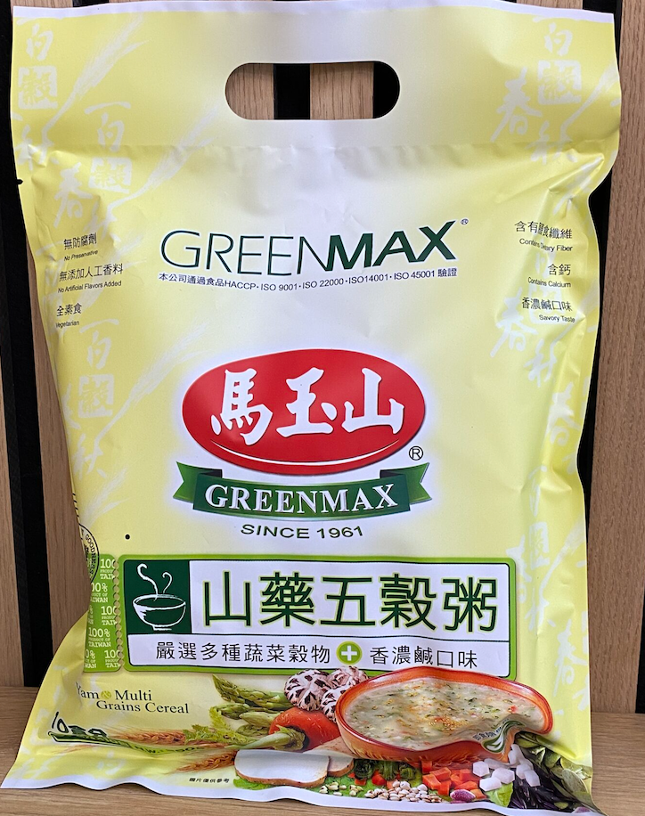 MHD:22.06.2024  GREENMAX Yam and Multi Grains Cereal 420g