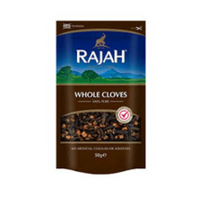 MHD:08.07.2024 Rajah Whole Cloves  Re-sealable Whole Cloves 50g