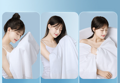 Buddygo Einweg-Badetuch, Extra dick & weich, 70×140 cm