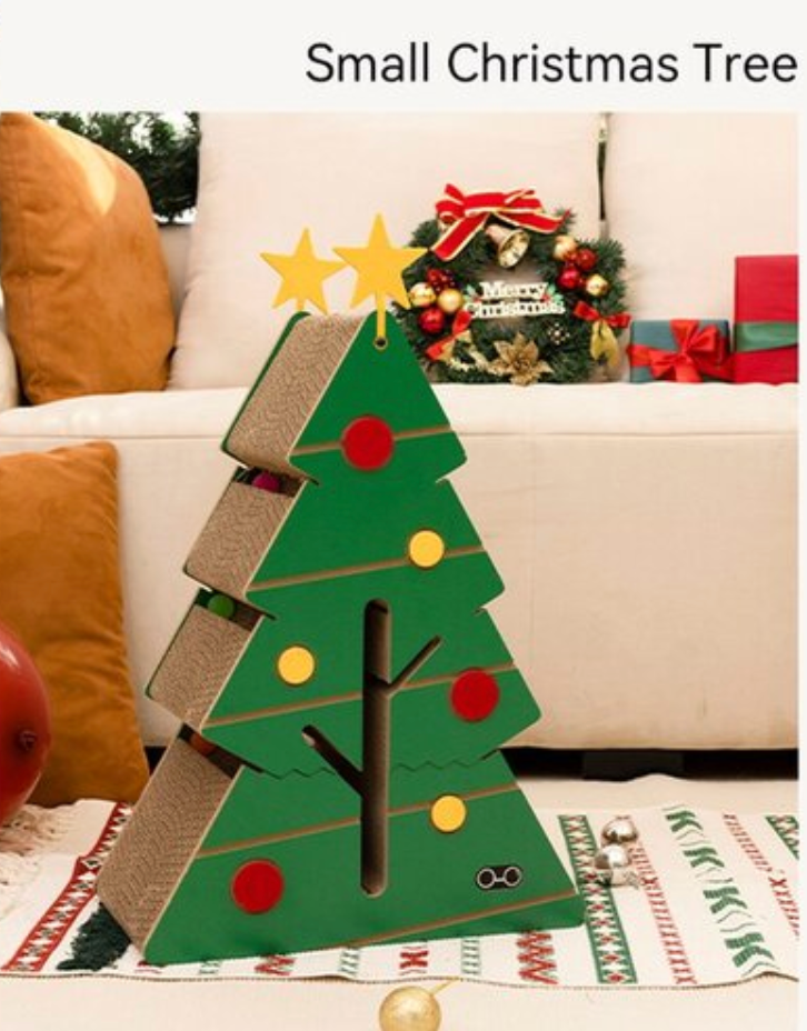 Coneko Weihnachtsbaum Katzenklettergerüst - Klein