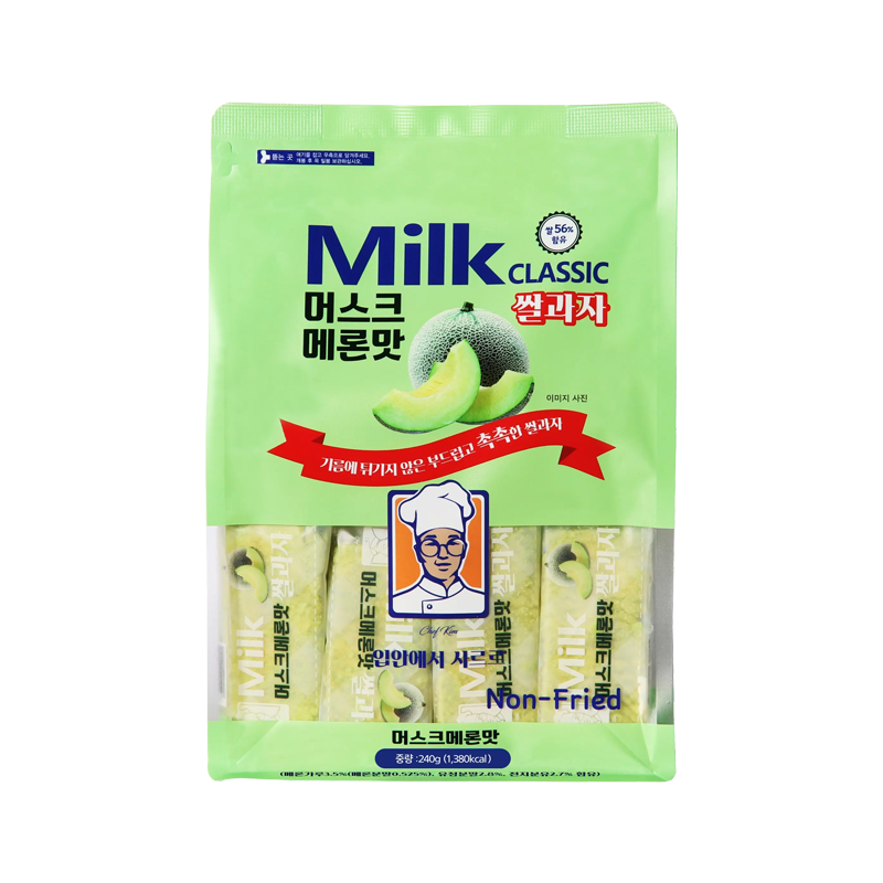 Milch Klassischer Reiskräcker – Melonengeschmack 240g