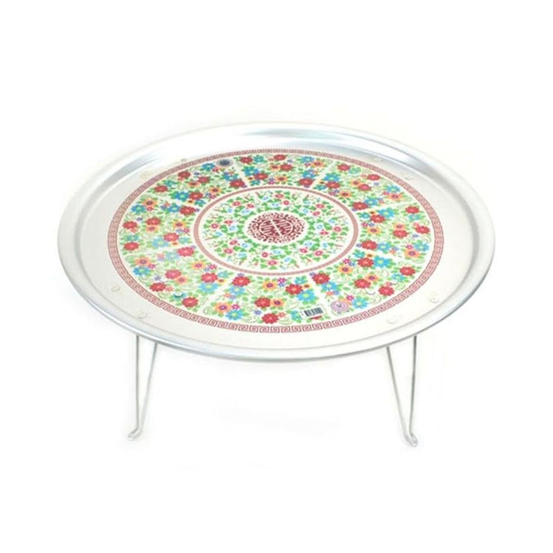 Faltbares rundes Tablett