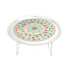 Faltbares rundes Tablett