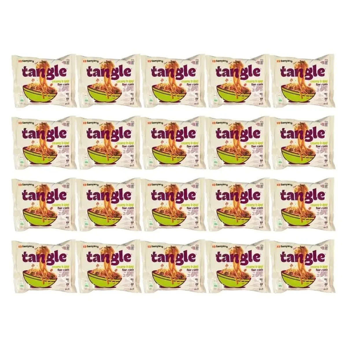 SamYang Tangle Bulgogi Alfredo Geschmack Pasta 105g*20