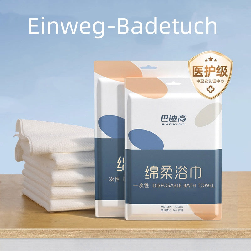Buddygo Einweg-Badetuch, Extra dick & weich, 70×140 cm