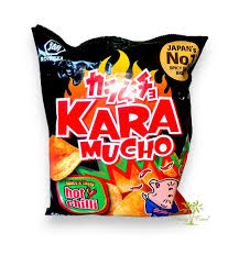 MHD:18.07.2024 Koikeya Karamucho Kartoffelchips Scharfer Chili-Geschmack 60 g