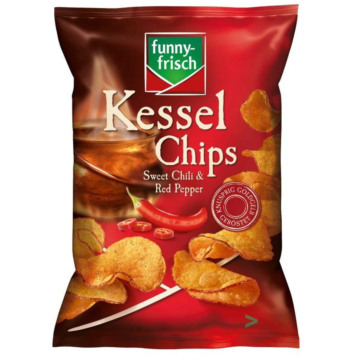 Funny Kesselchips Sweet Chili & Rote Paprika 120 g