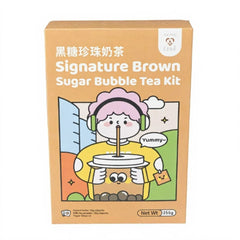 Tokimeki Bubble Tea Set Brauner Zucker 255g