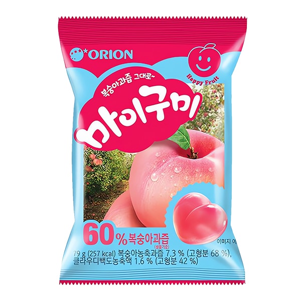 MHD:04.12.2023 Orion Mai Gumi Peach Flavor 79 g