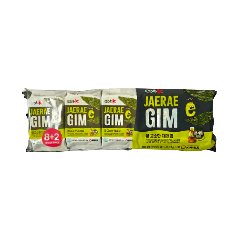 EAT. K Jaerae Gim [Bündel] Inhalt 10 x 4g