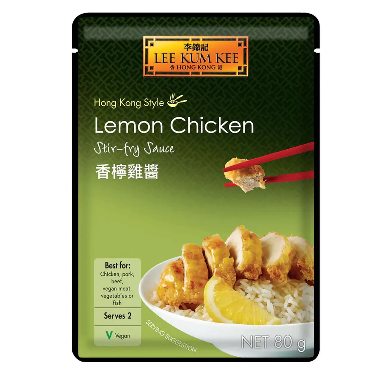 MHD:06.04.2025 Lee Kum Kee Lemon Chicken Stir-Fry Sauce 80g