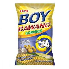 MHD: 29.09.2024 - Boy Bawang Cronick Corn Snacks Garlic 100 g